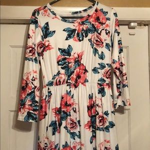 Long sleeve maxi dress